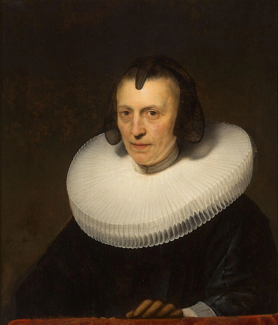 Porträtt av Aletta Adriaensdochter - Rembrandt