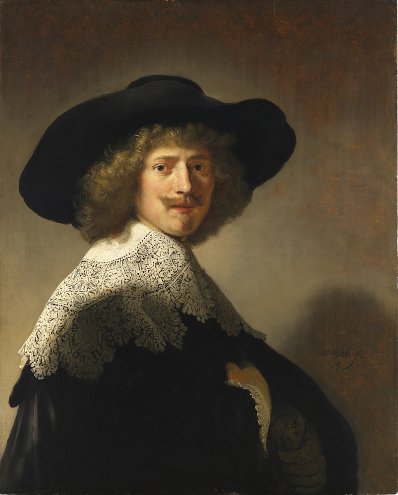 Porträtt av Anthonie Coopal (1603-1672) - Rembrandt