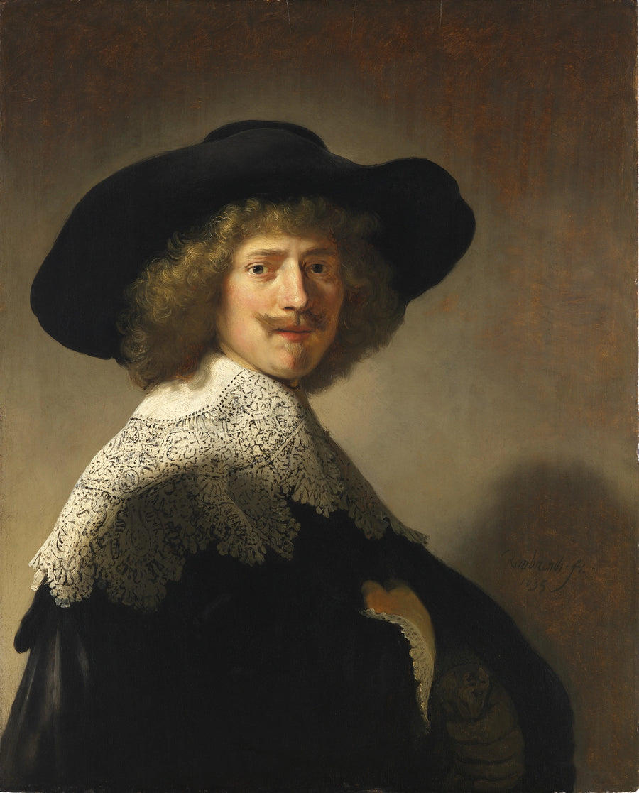 Porträtt av Anthonie Coopal (1603-1672) - Rembrandt