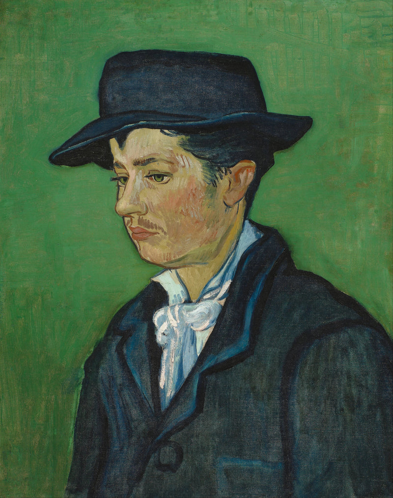 Porträtt av Armand Roulin - Vincent van Gogh