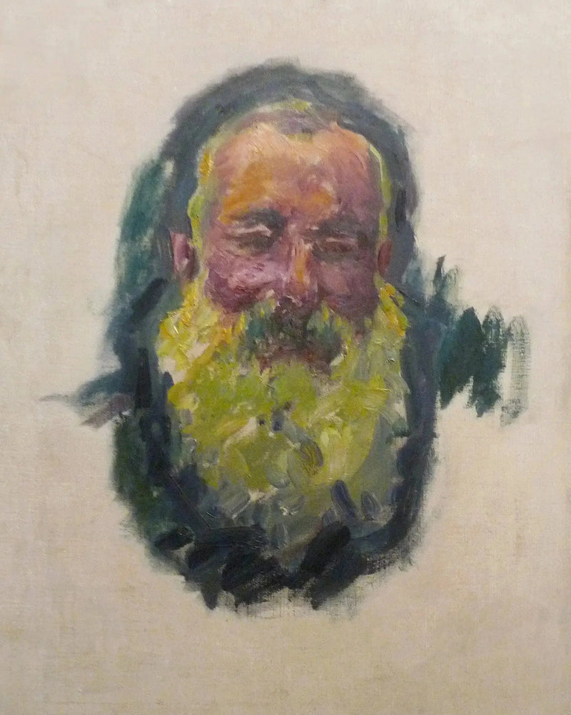 Porträtt av konstnären, Musée d'Orsay W1843 - Claude Monet