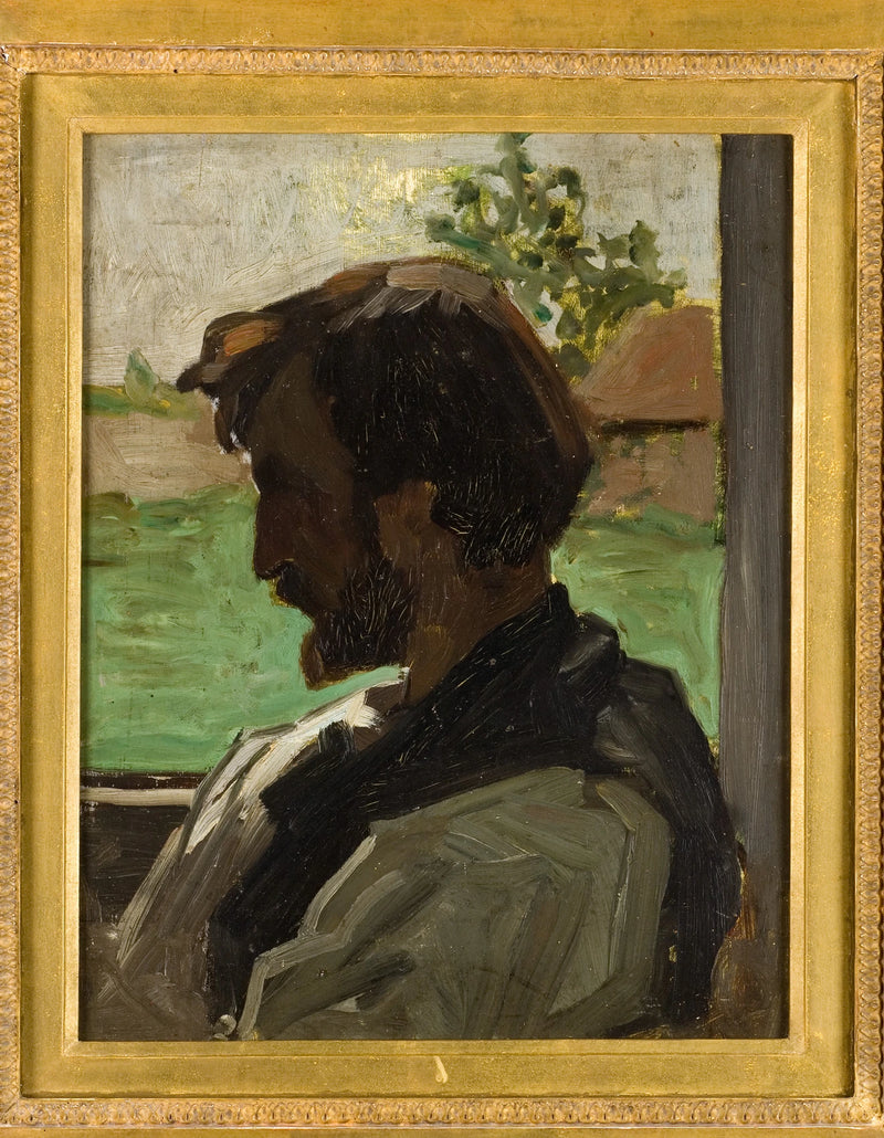 Porträtt av Frédéric Bazille - Claude Monet