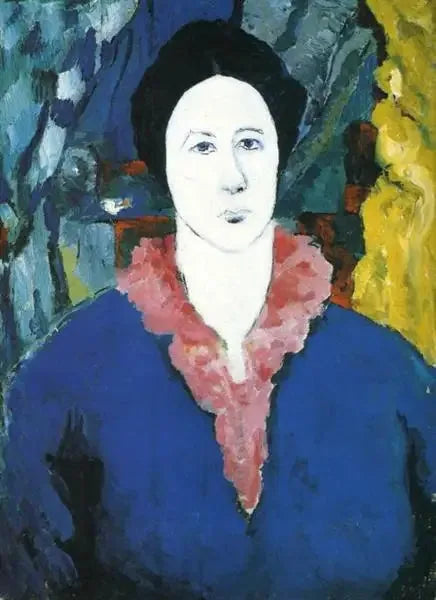 Blå porträtt - Kazimir Malevich