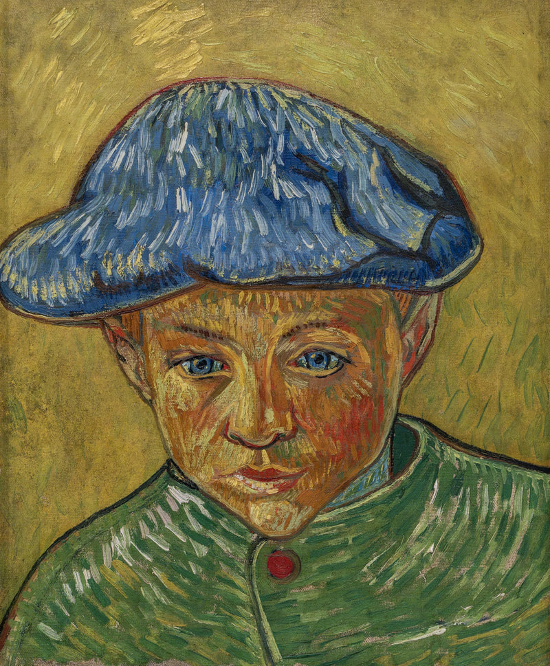 Porträtt av Camille Roulin - Vincent van Gogh