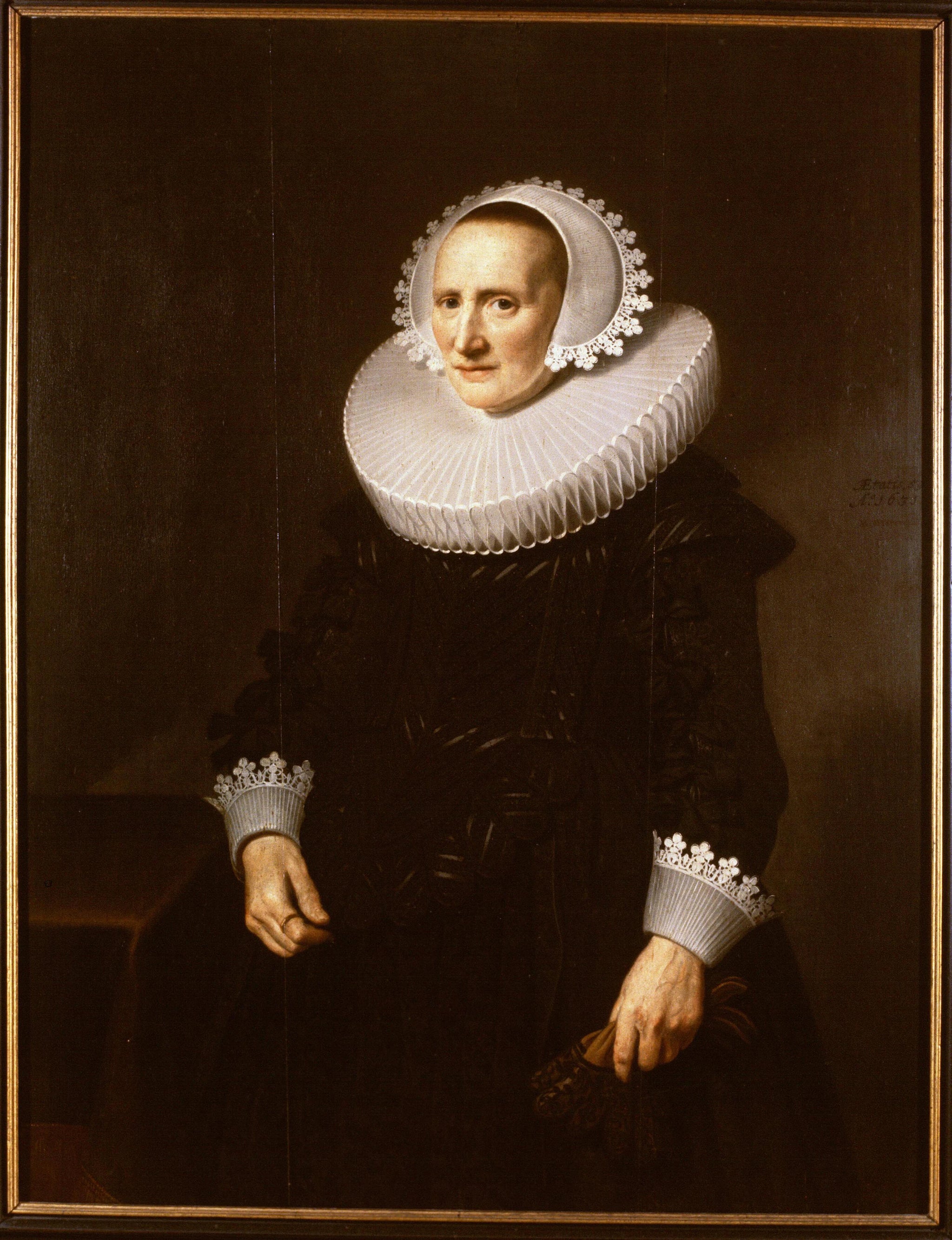 Portrait de Catharina Wielant (1572-1633) - Michiel van Mierevelt