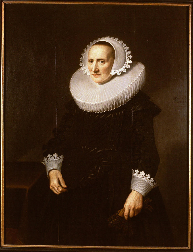 Portrait de Catharina Wielant (1572-1633) - Michiel van Mierevelt
