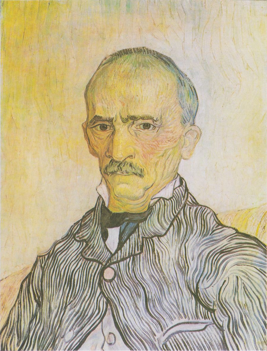 Porträtt av överintendenten Trabuc på Saint-Paul-sjukhuset - Vincent van Gogh