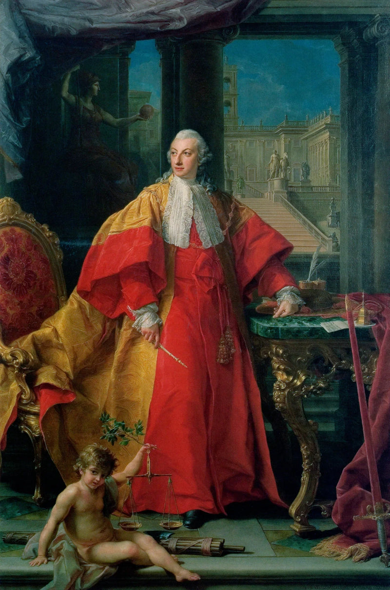Porträtt av Abbondio Rezzonico - Pompeo Batoni