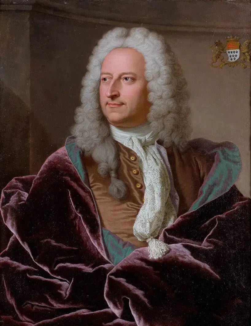 Porträtt av Abraham Van Hoey - Hyacinthe Rigaud