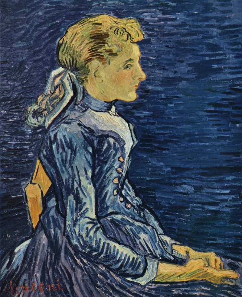 Porträtt av Adeline Ravoux - Vincent van Gogh