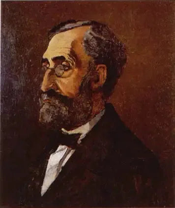 Porträtt av Adolphe Monet - Claude Monet