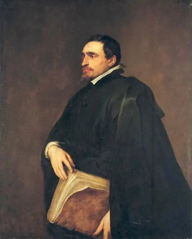Porträtt av Adriaen Moens - Antoine van Dyck