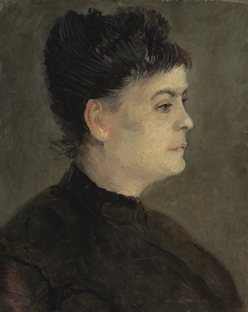 Porträtt av Agostina Segatori - Vincent van Gogh