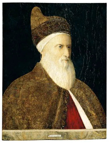 Porträtt av Agostino Barbarigo (ca 1420-1501) - Gentile Bellini