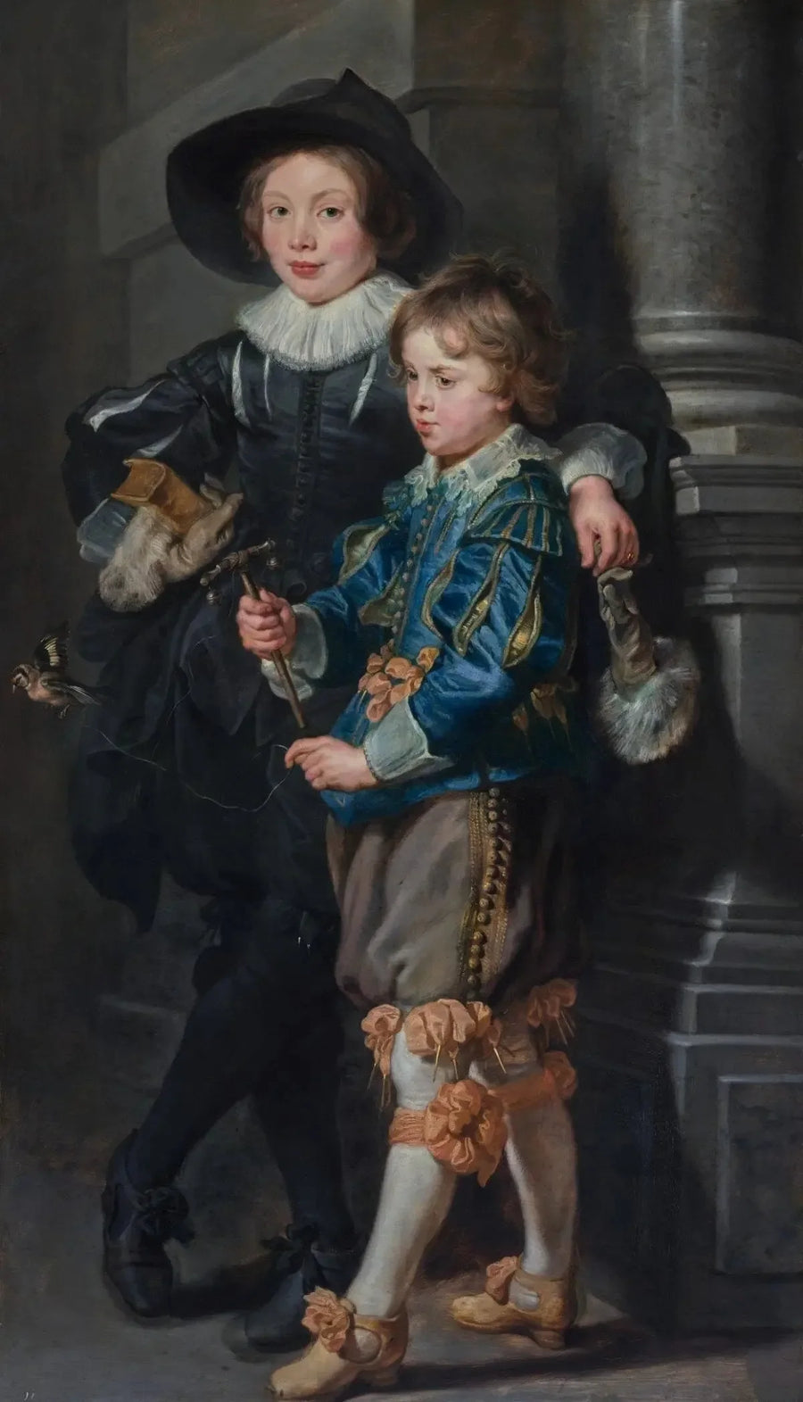 Porträtt av Albert (1614-1657) och Nicolas Rubens (1618-1673) - Peter Paul Rubens
