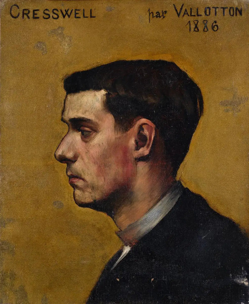 Porträtt av Albert Cresswell - Félix Vallotton
