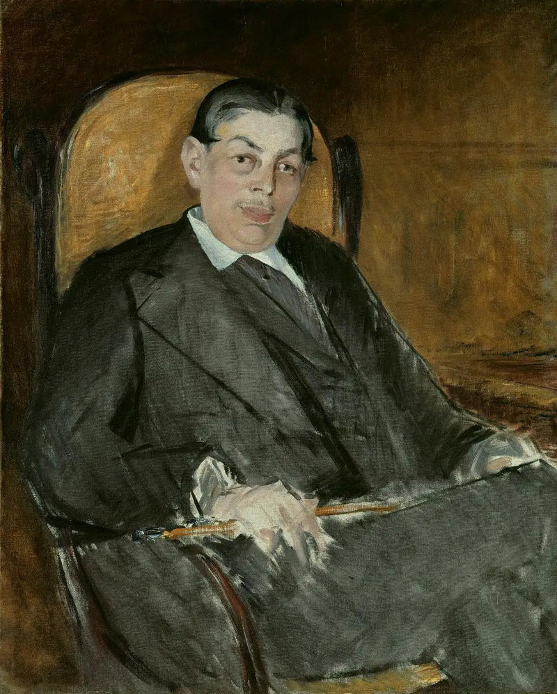Porträtt av Albert Wolff - Édouard Manet