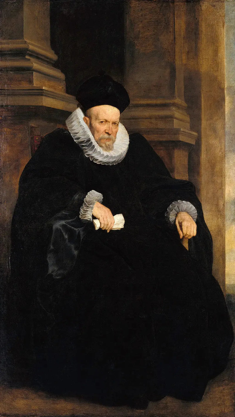 Porträtt av Alessandro Giustiniani-Longo (1554-1631) - Antoine van Dyck