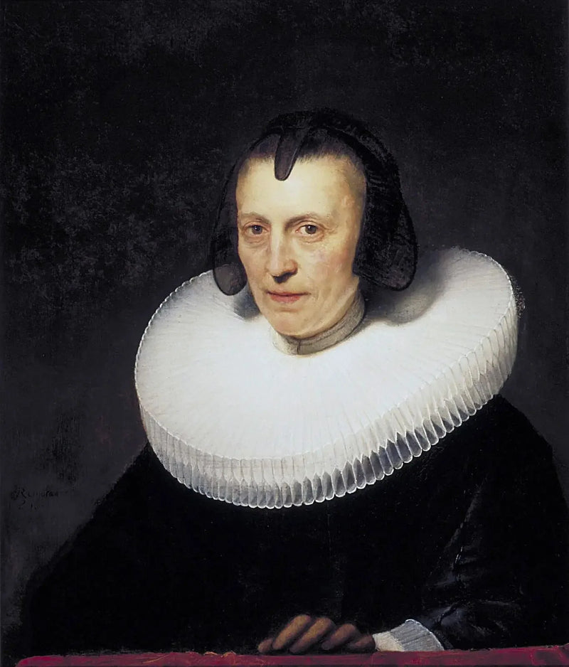 Porträtt av Aletta Adriaensdochter - Rembrandt