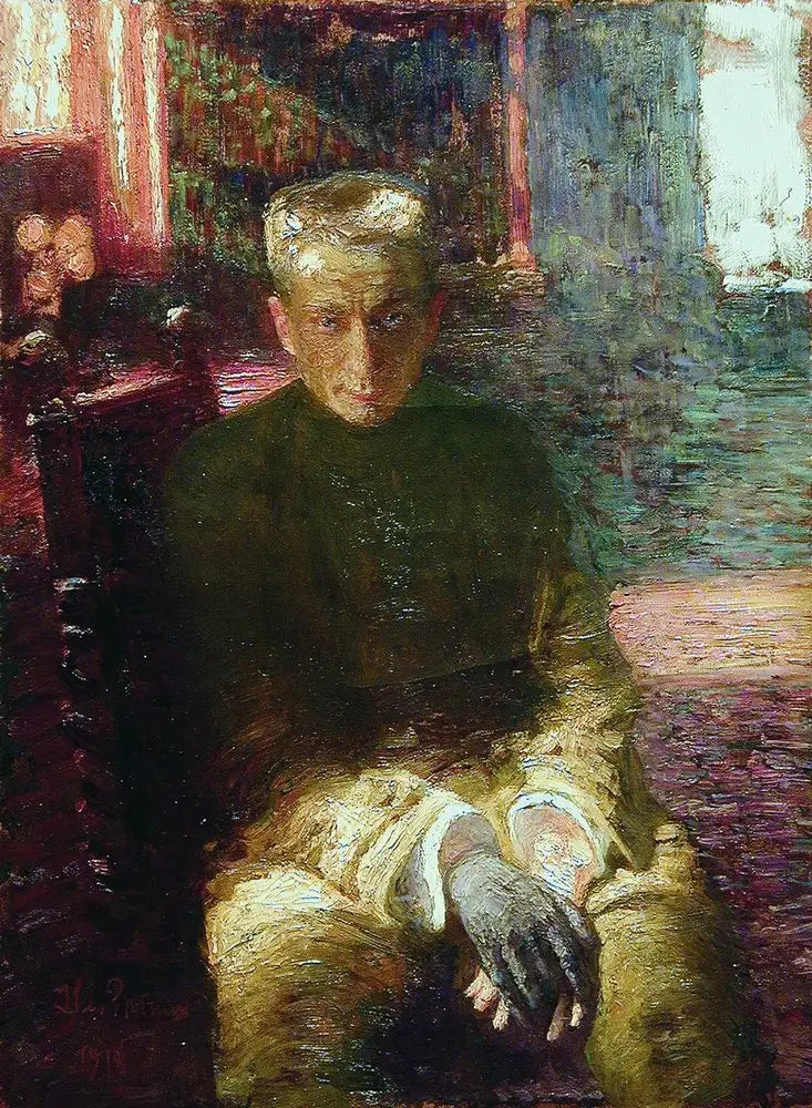 Porträtt av Alexandre Kerenski - Ilya Repin