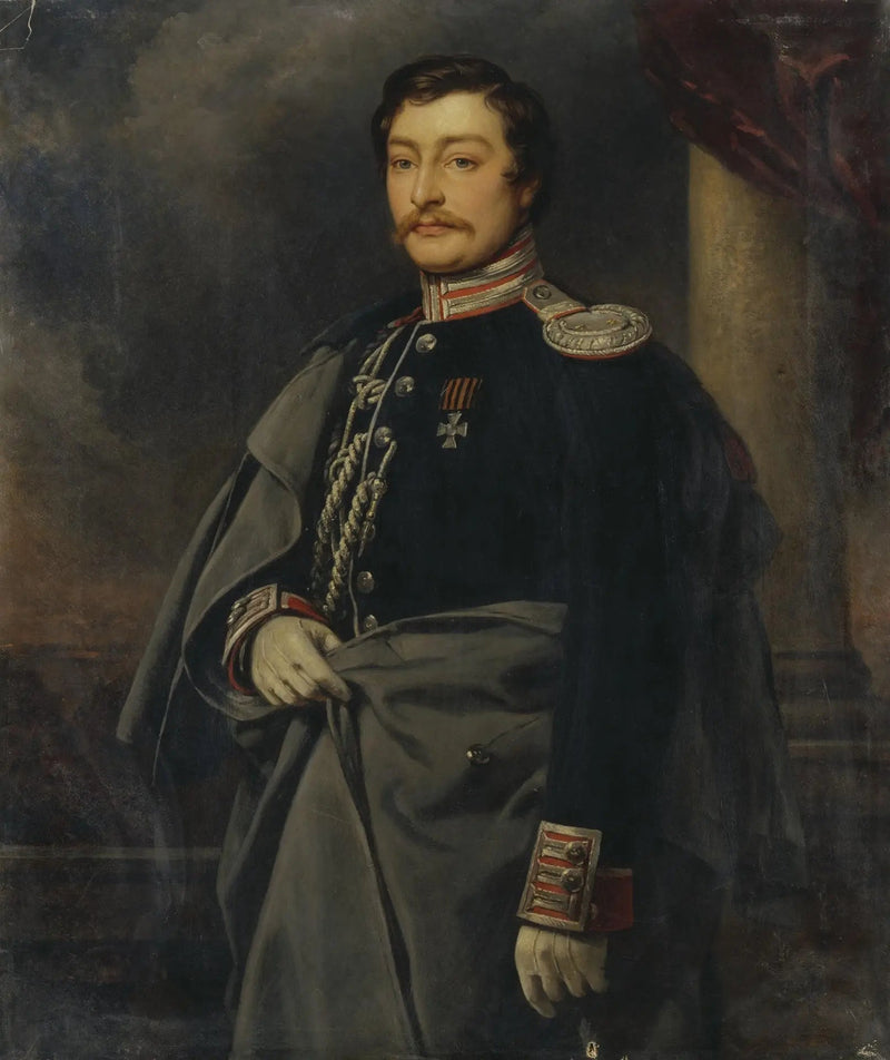 Porträtt av Alexandre P. von Benckendorff (1819 – 1851) - Charles de Steuben