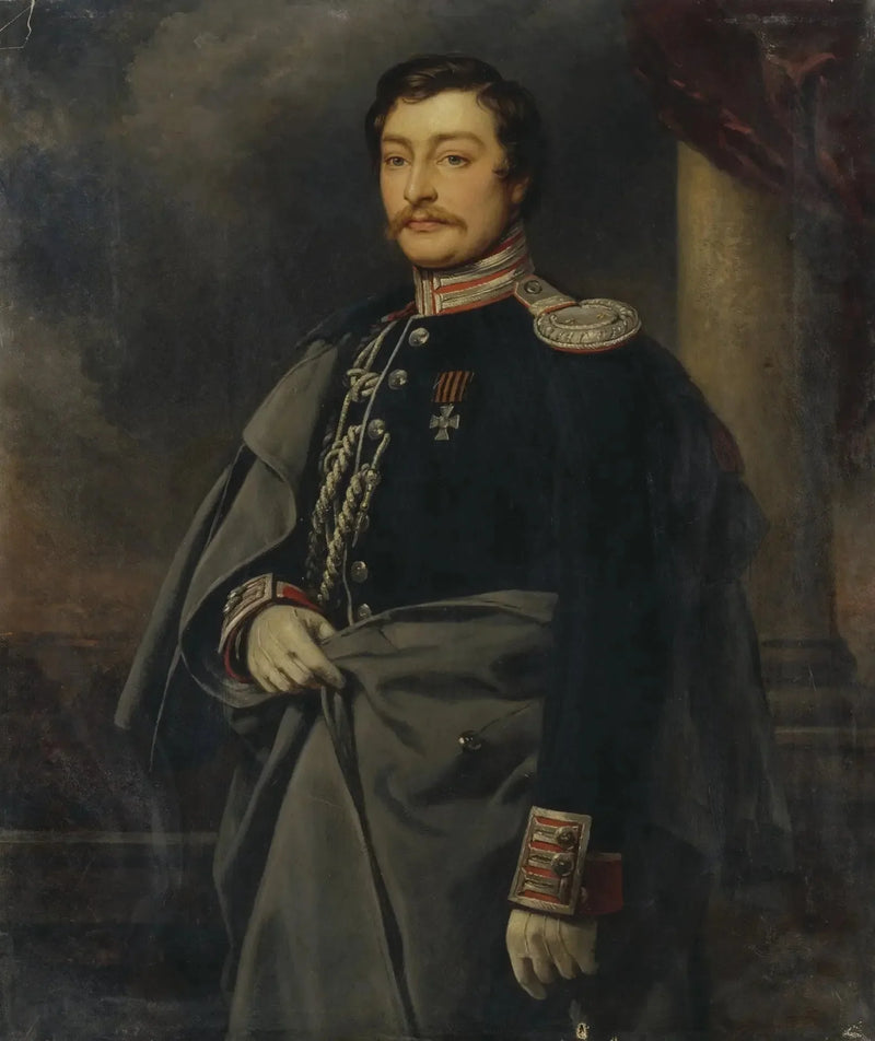 Porträtt av Alexandre P. von Benckendorff (1819 – 1851) - Charles de Steuben