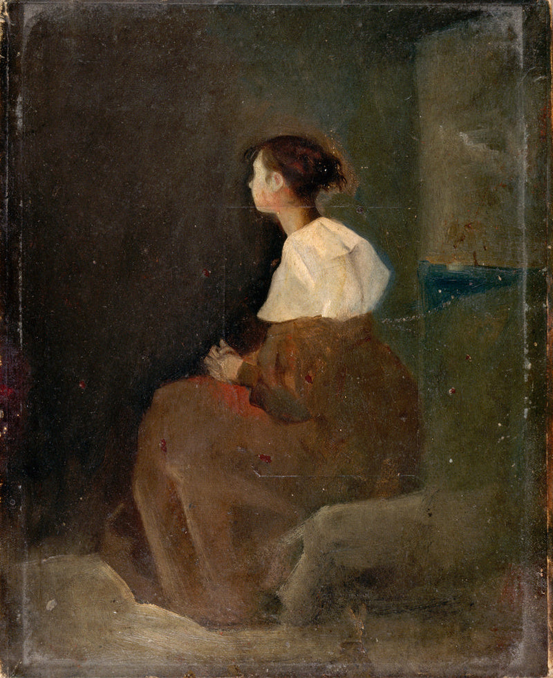 Porträtt av Aline Chassériau - Théodore Chassériau