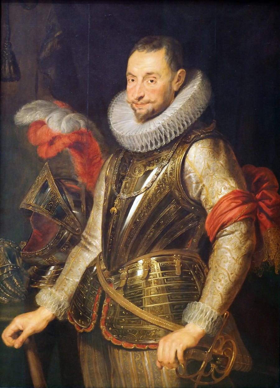 Porträtt av Ambrogio Spinola (1569-1630), efter 1628 - Peter Paul Rubens