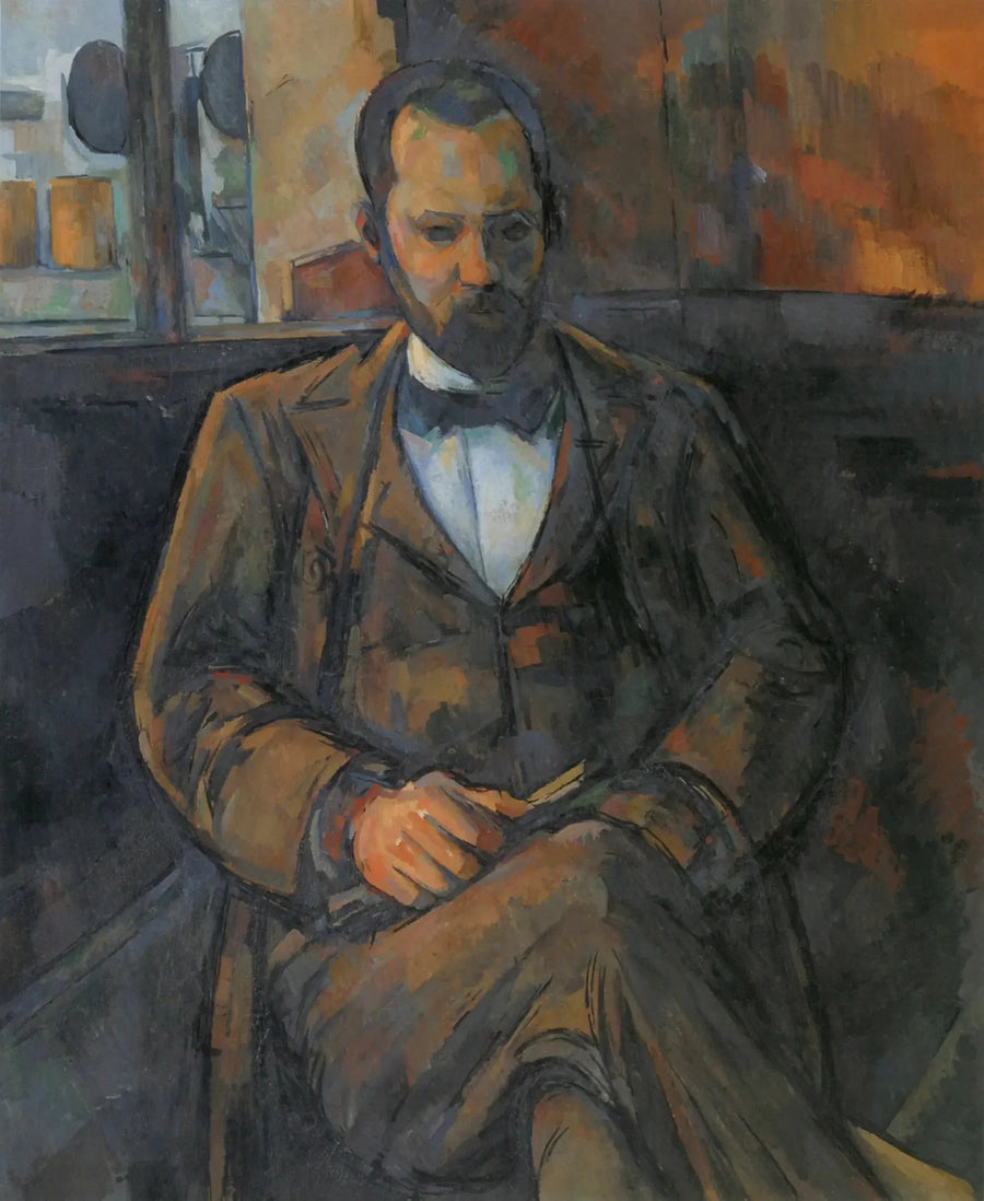 Porträtt av Ambroise Vollard - Paul Cézanne