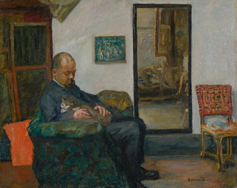 Porträtt av Ambroise Vollard - Pierre Bonnard