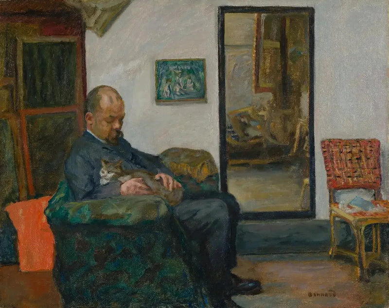 Porträtt av Ambroise Vollard - Pierre Bonnard