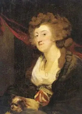 Porträtt av Amelia Egerton, Lady Hume (1751-1809) - Joshua Reynolds