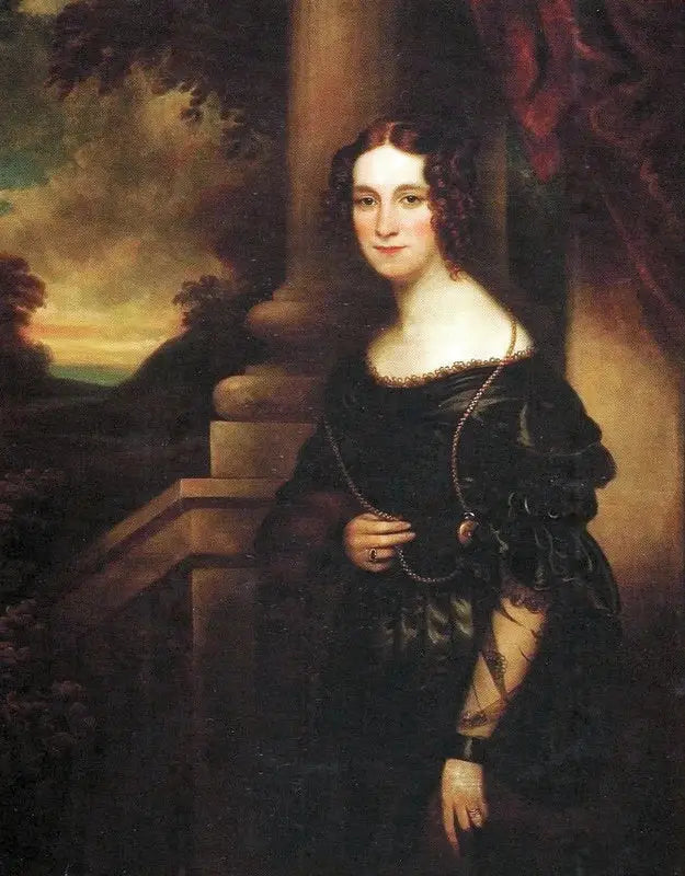 Porträtt av Amélie de Leuchtenberg (1812-1873) - Franz Xaver Winterhalter