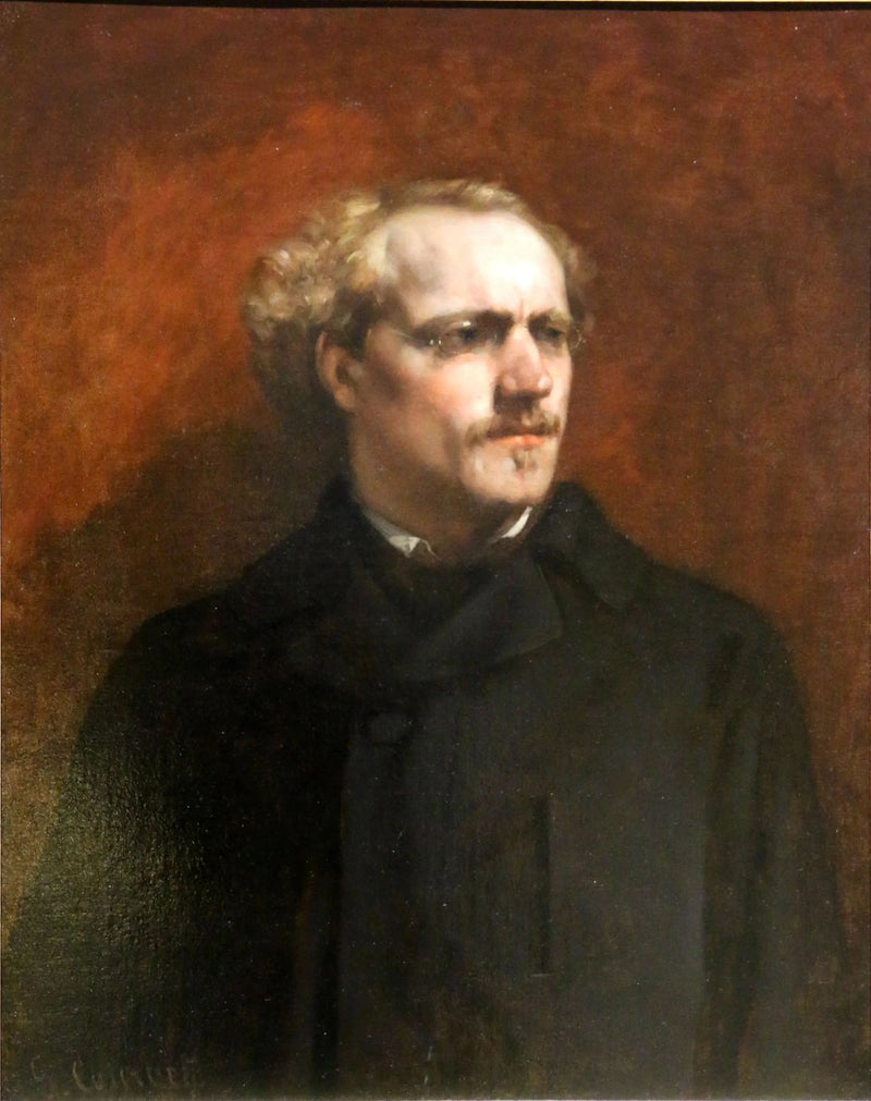 Porträtt av André Grangier - Gustave Courbet