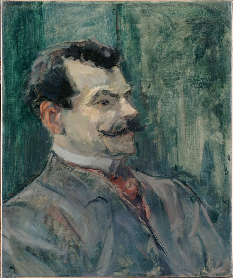 Porträtt av André Rivoire - Henri de Toulouse-Lautrec