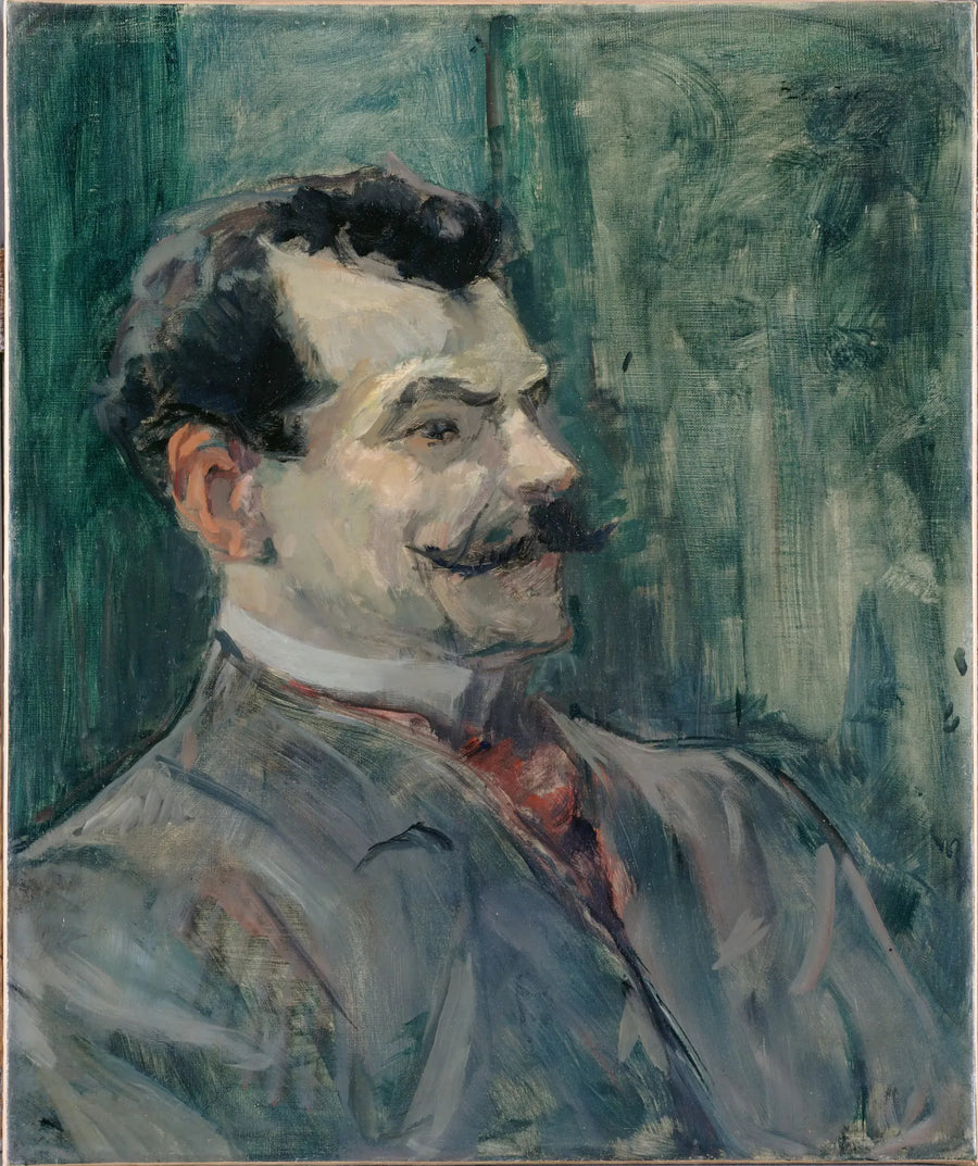Porträtt av André Rivoire - Henri de Toulouse-Lautrec