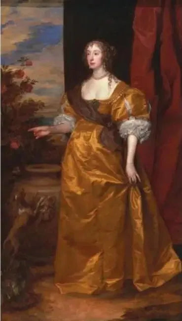 Porträtt av Anne Killigrew (1607-1641), hustru till George Kirke - Antoine van Dyck