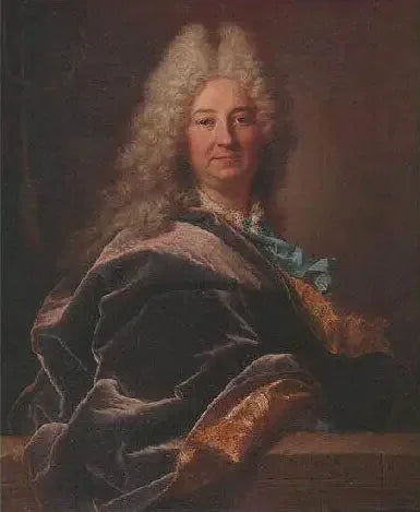Porträtt av Antoine Bernard Bouhier - Hyacinthe Rigaud