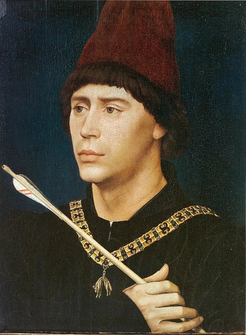 Porträtt av Antoine de Bourgogne - Rogier van der Weyden