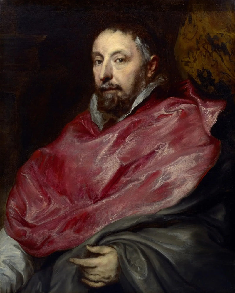 Porträtt av Antoine Triest, biskop av Gent (1576–1655) - Antoine van Dyck