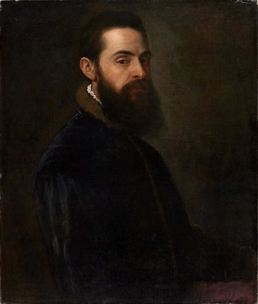 Porträtt av Antonio Anselmi - Titian