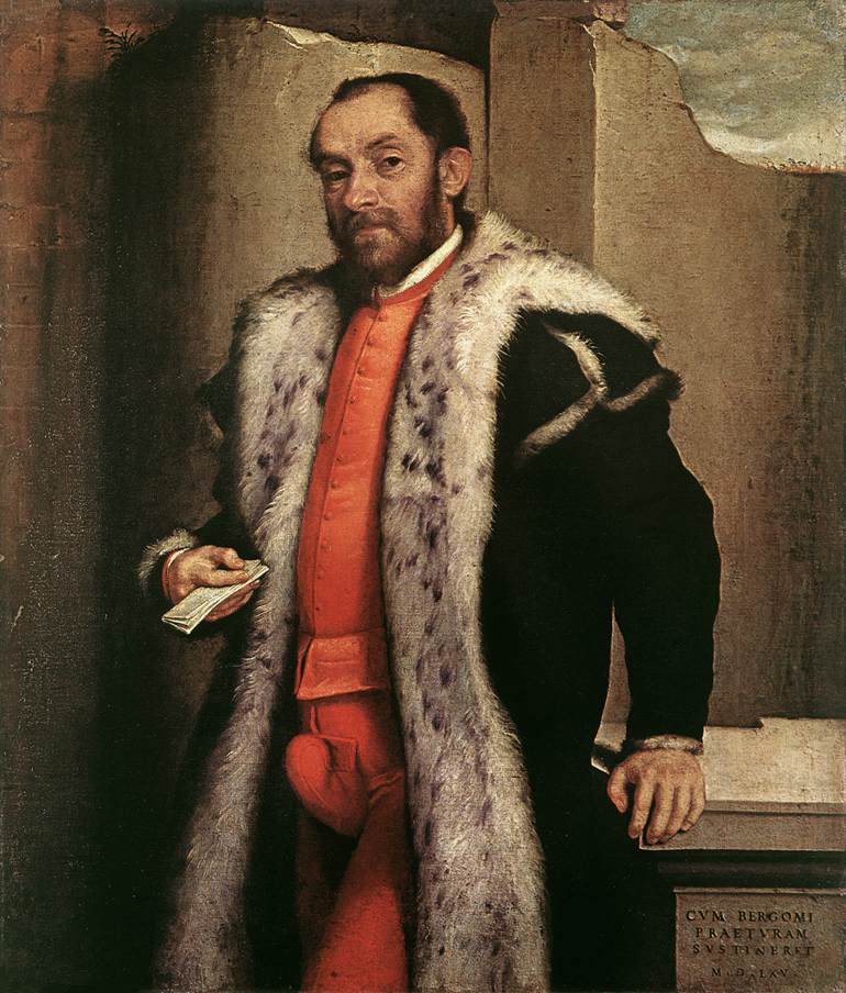 Porträtt av Antonio Navagero - Giovanni Battista Moroni