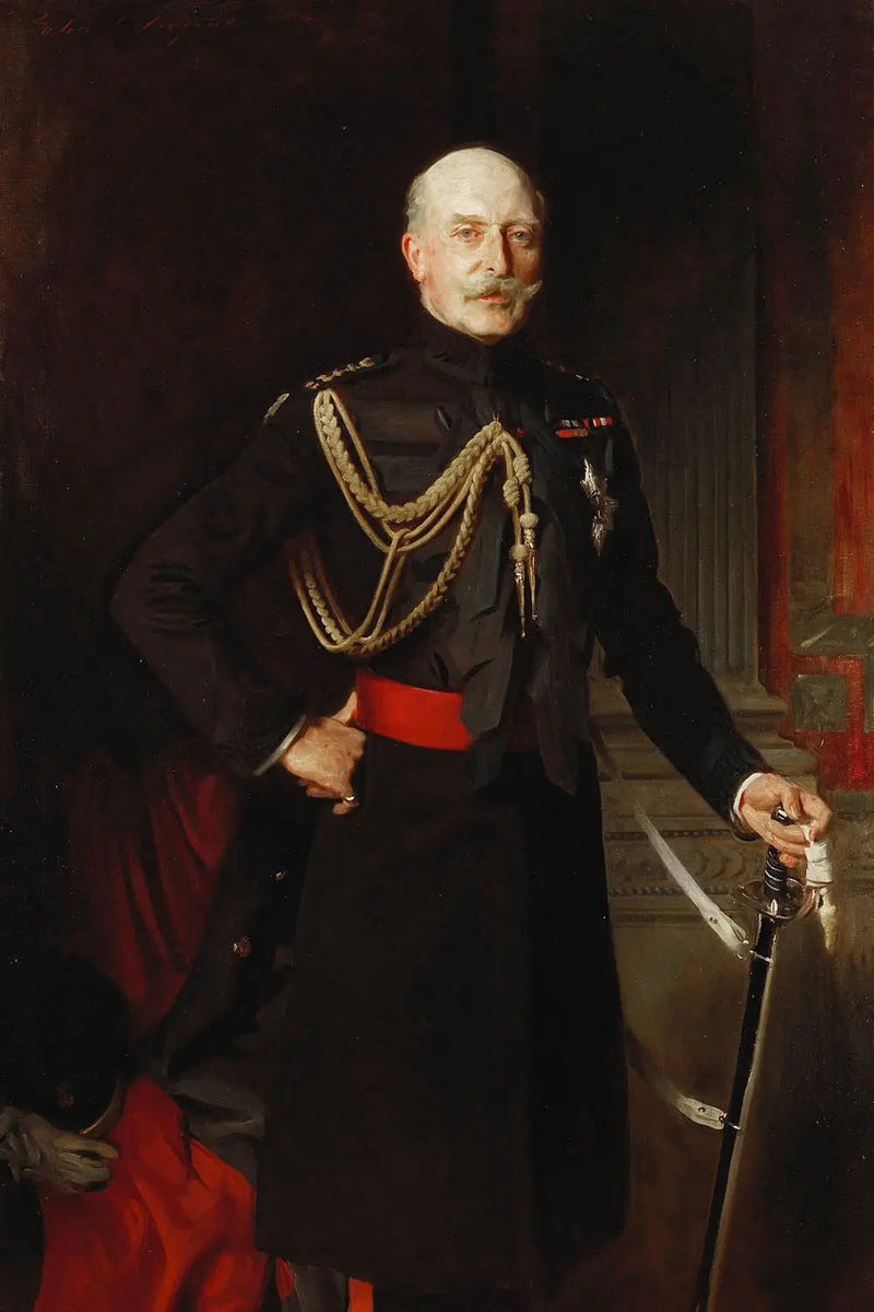 Porträtt av Arthur, hertig av Connaught - John Singer Sargent