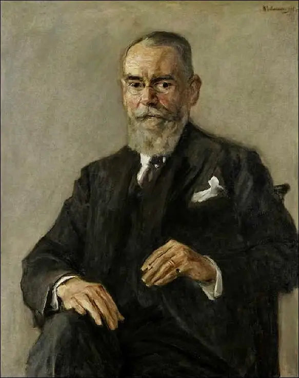Porträtt av Auguste Batschari - Max Liebermann