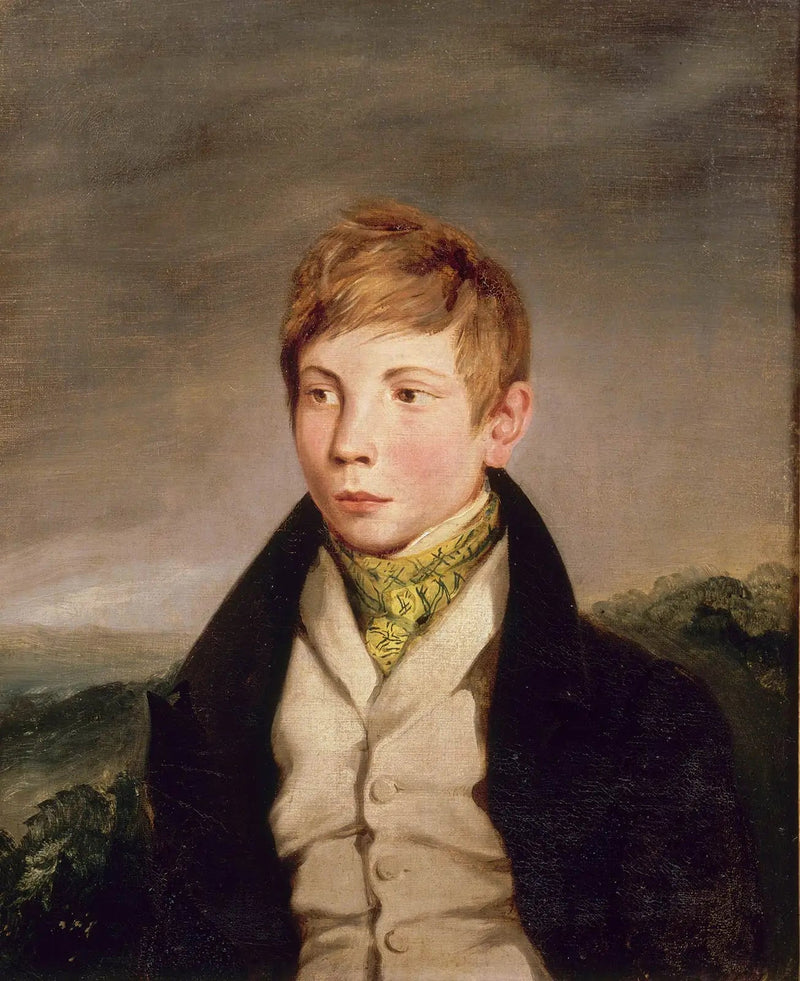 Porträtt av Auguste Richard de La Hautière - Eugène Delacroix