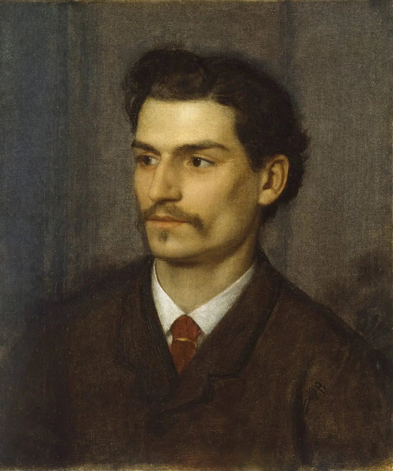 Porträtt av Augusto Fratelli - Arnold Böcklin