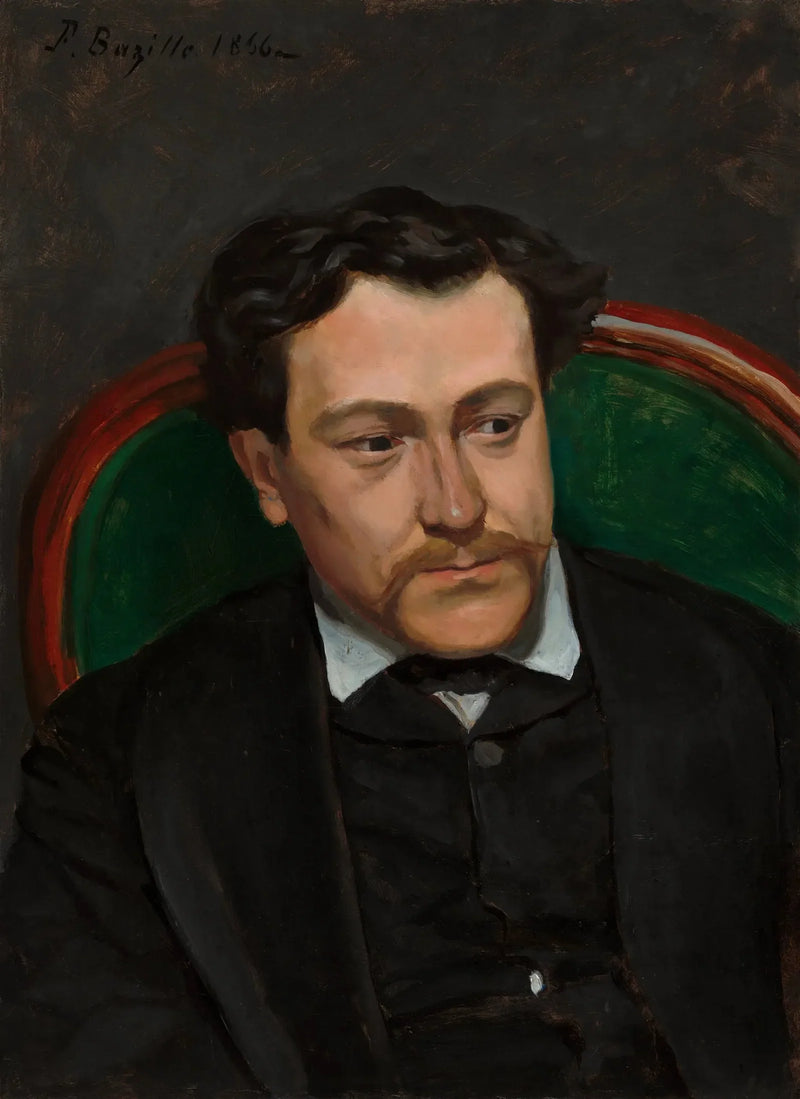 Porträtt av Édouard Blau - Frédéric Bazille