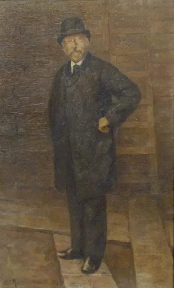 Porträtt av Egbert Kuipers (1828-1892) - Piet Mondrian