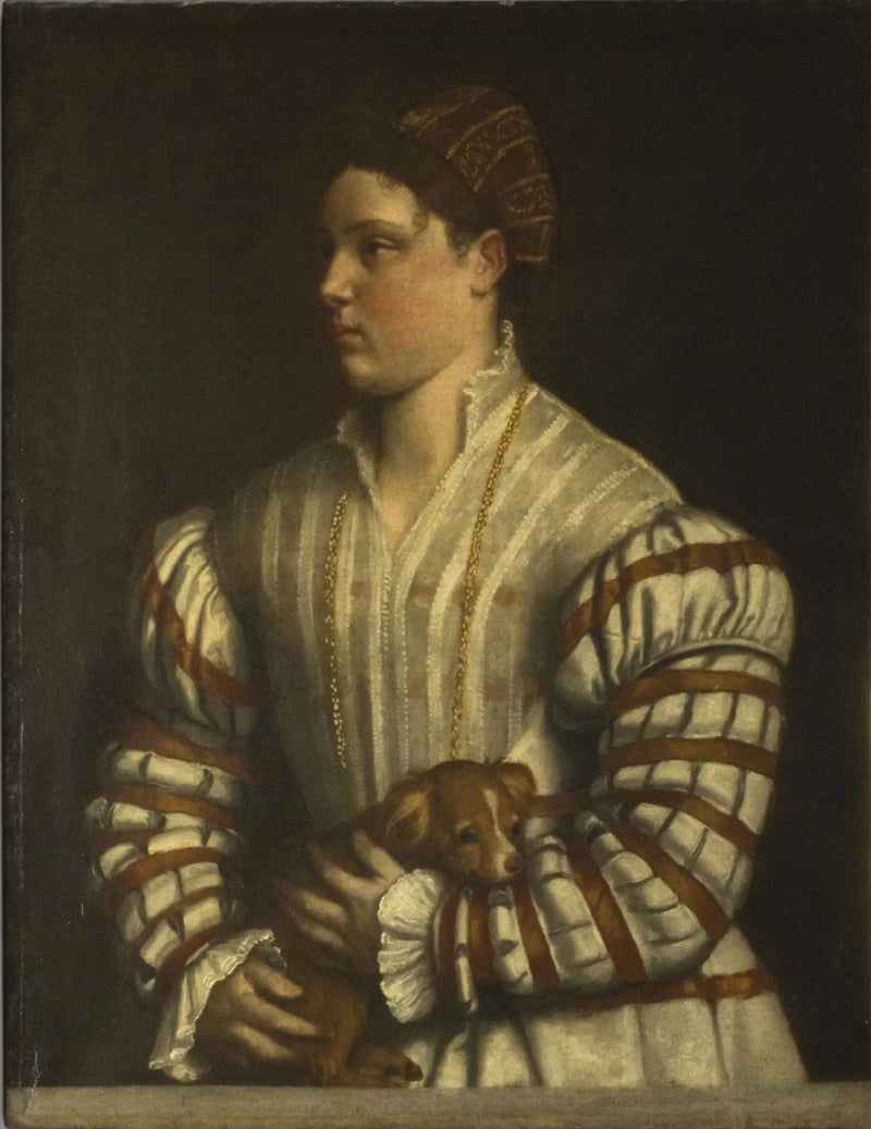 Porträtt av Eleonora Averoldi - Alessandro Bonvicino