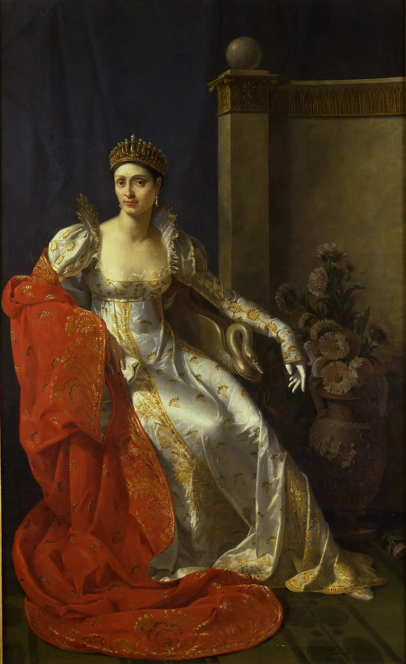 Porträtt av Élisa Bonaparte, storhertiginna av Toscana - Marie-Guillemine Benoist